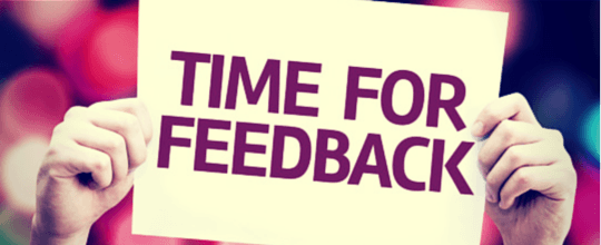 time for fedback