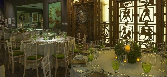 banqueting halls in east London in the Museum of London
