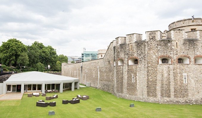 Pavilion at the Tower of London