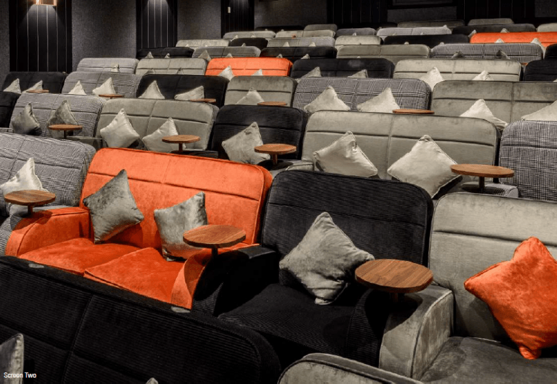 everyman canary wharf cinema luxury sofas and armchairs
