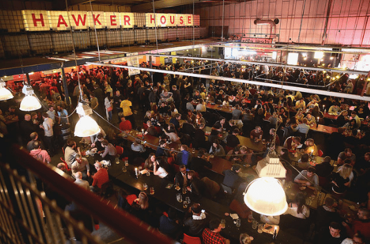 hawker hose big venue in london