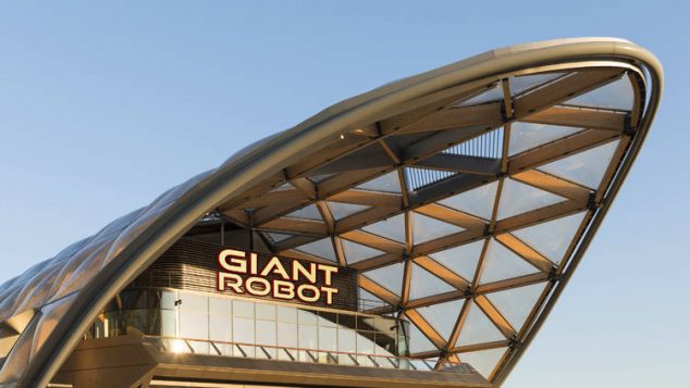 giant robot street feast