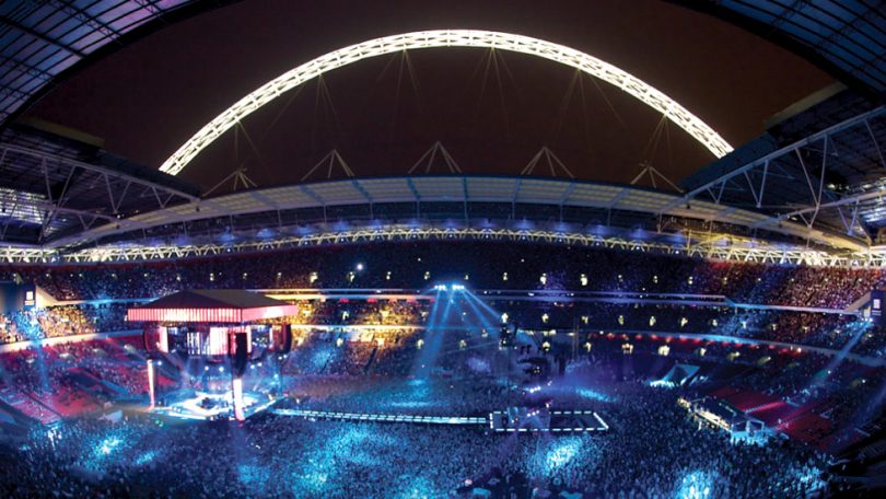 Wembley Stadium night event